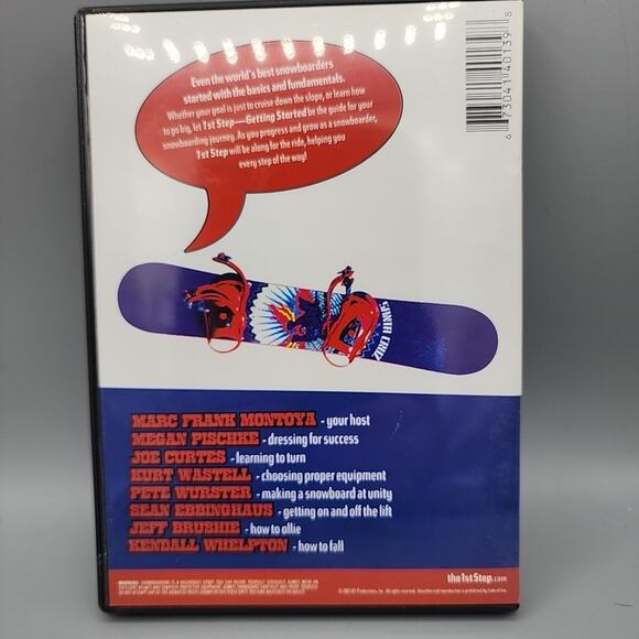 Ultimate Snowboarding Trick Tip Series - 1st Step Guide for Beginners DVD - Picture 2 of 8